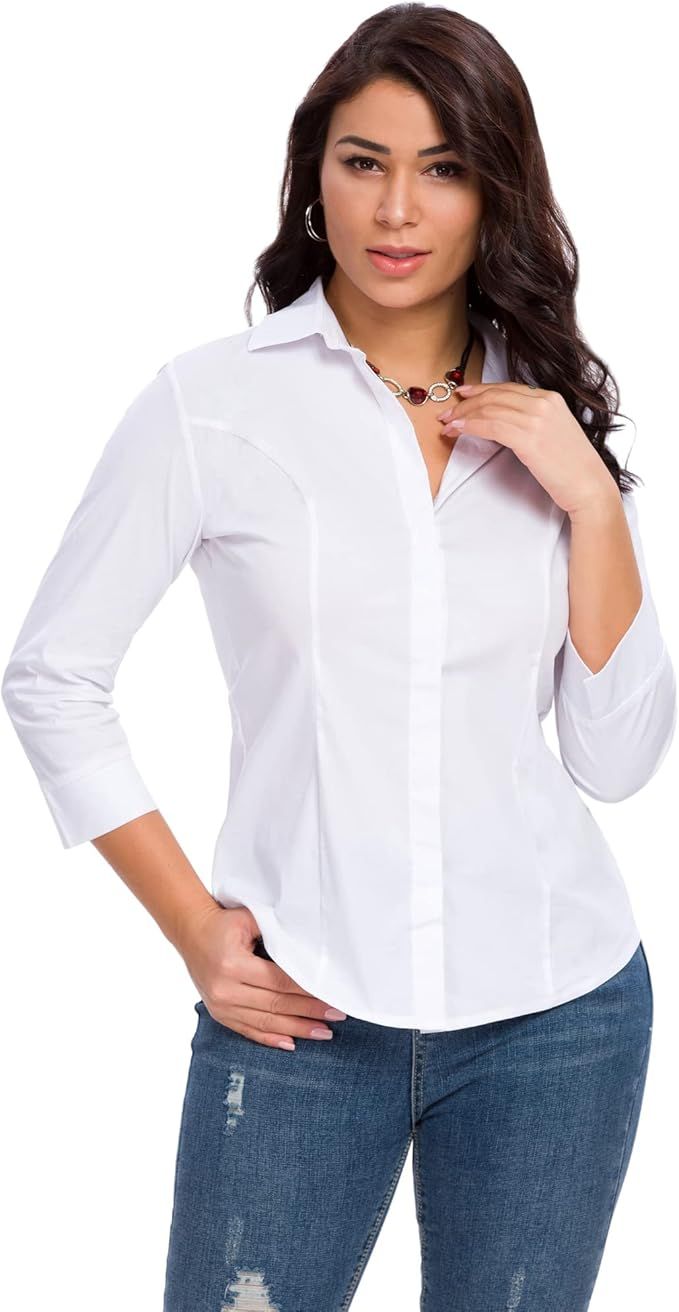 White Fitted Shirt